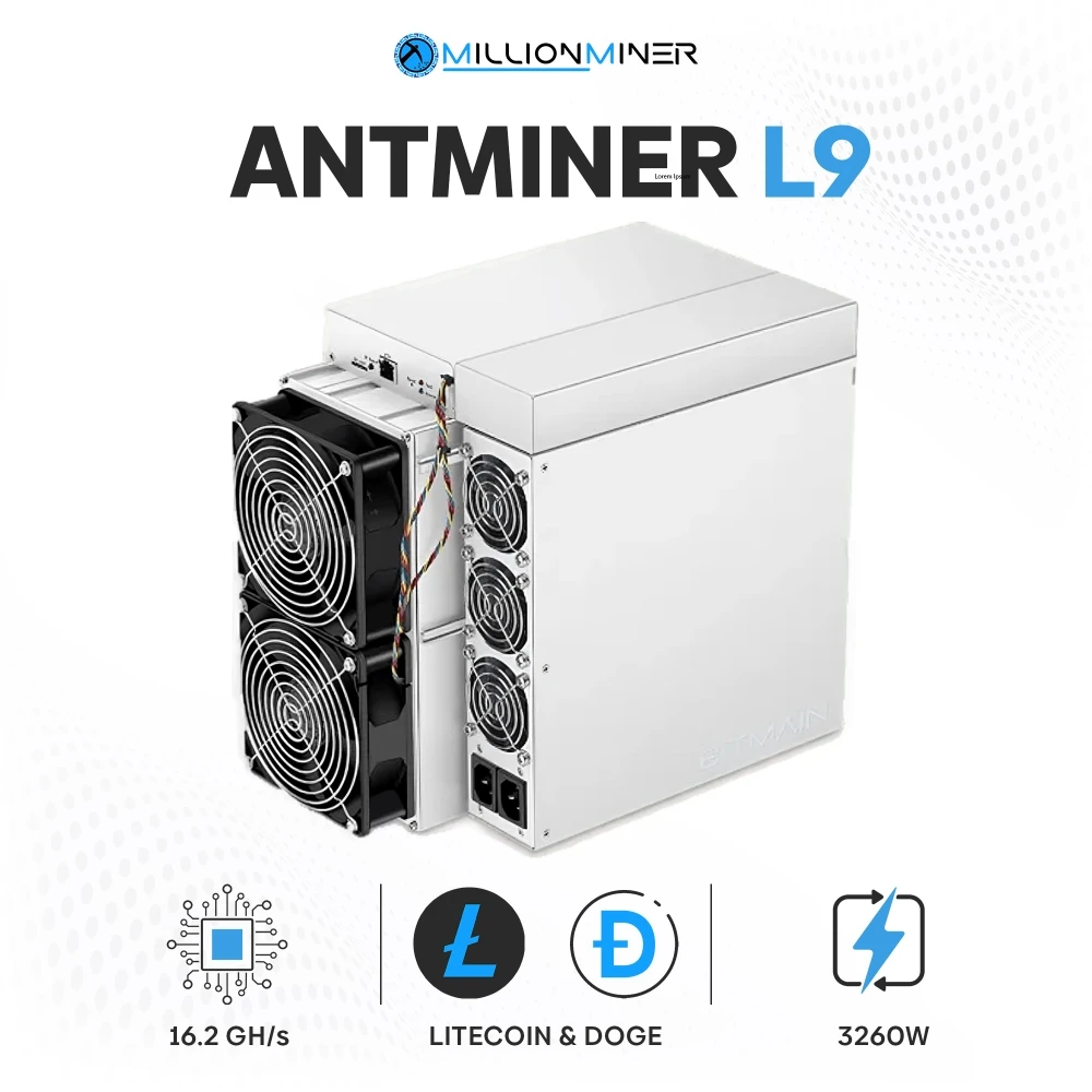 BN Bitmain Antminer L9 (16,2Gh) Scrypt (DOGE/LTC) Miner -