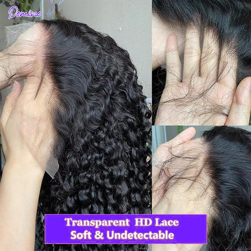 

Water Wave Lace Frontal Wigs 13x4 Human Hair Wig For Women Brazilian Curly Lace Front Wig Remy Glueless Wig Baby Hair Closure