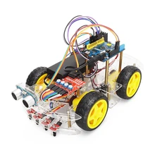  Wireless Control Smart Robot Car Kit For Arduino Project for IDE Programming DIY Electronic Stem Starter Kit For Arduino Uno Set 