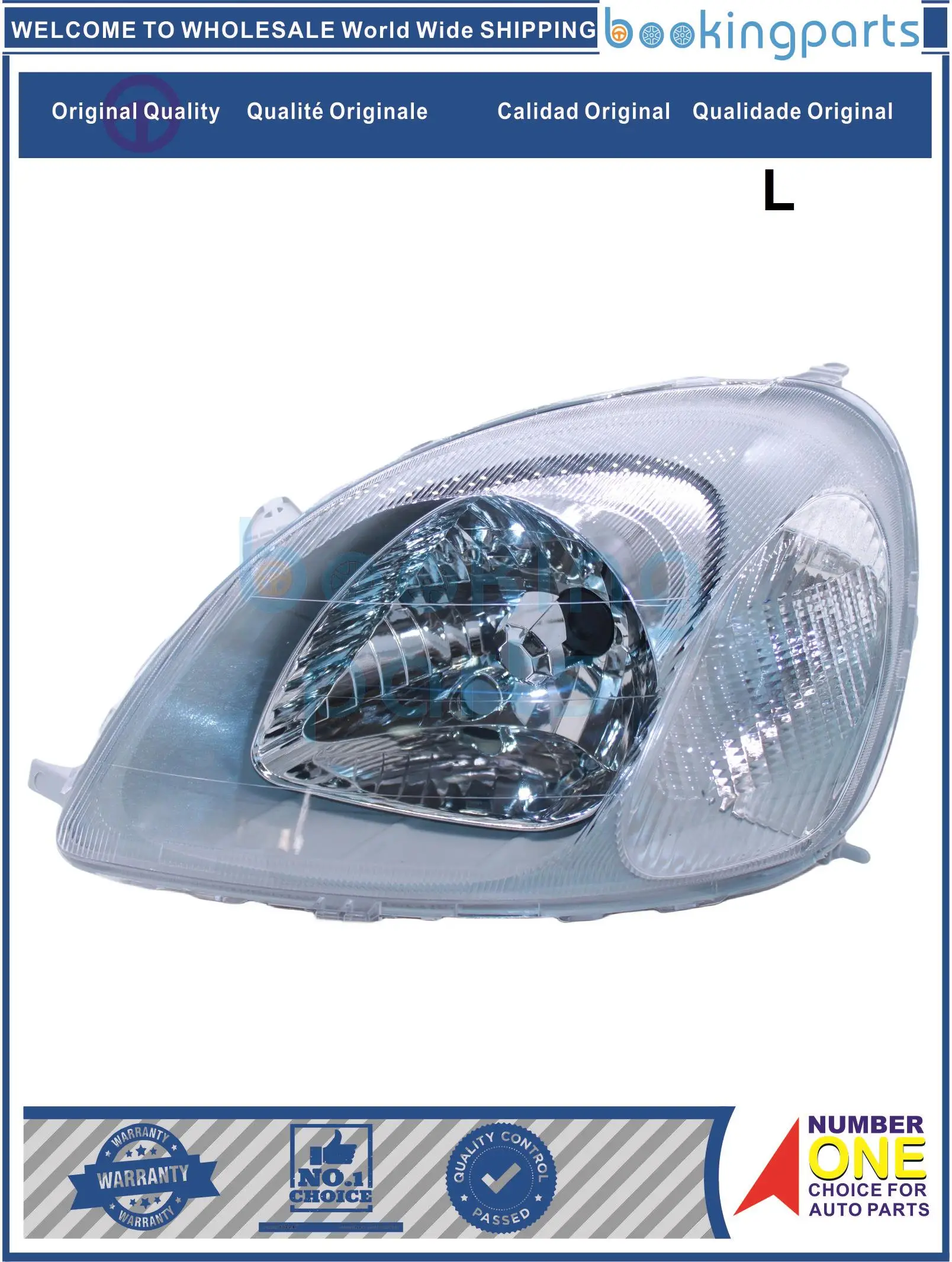 

HEA47162(L),212-11A2-RD/LD-EM,21211A2RDLDEM,81150-52021 LD,8115052021LD,Headlamp For TOYOTA YARIS 99-02 [BLACK]