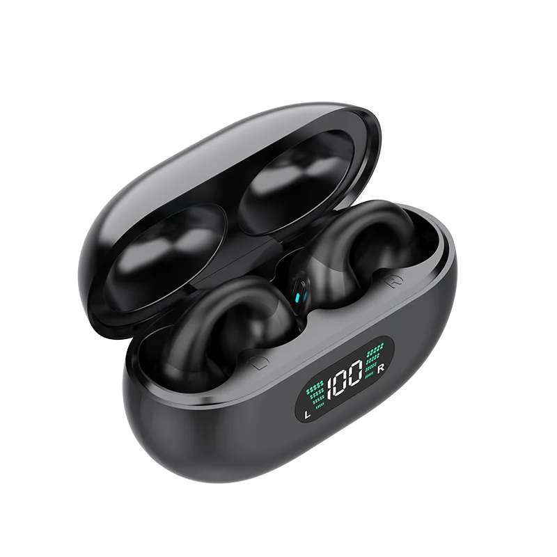 Ambie Sound, TWS Earcuffs, Bone Condução Brinco,