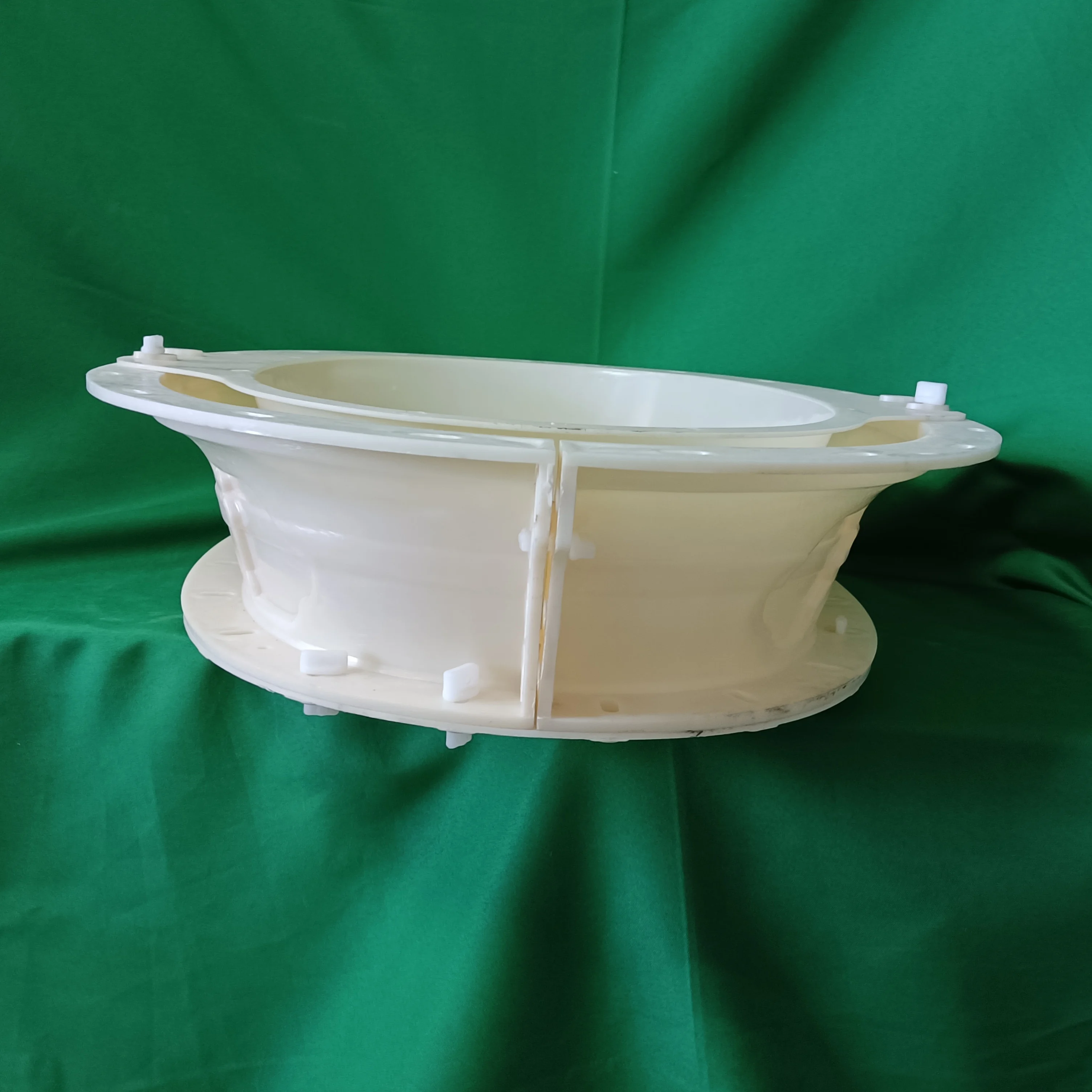 Flower pot mold pot cement mold plastic bonsai model homemade 60 oval