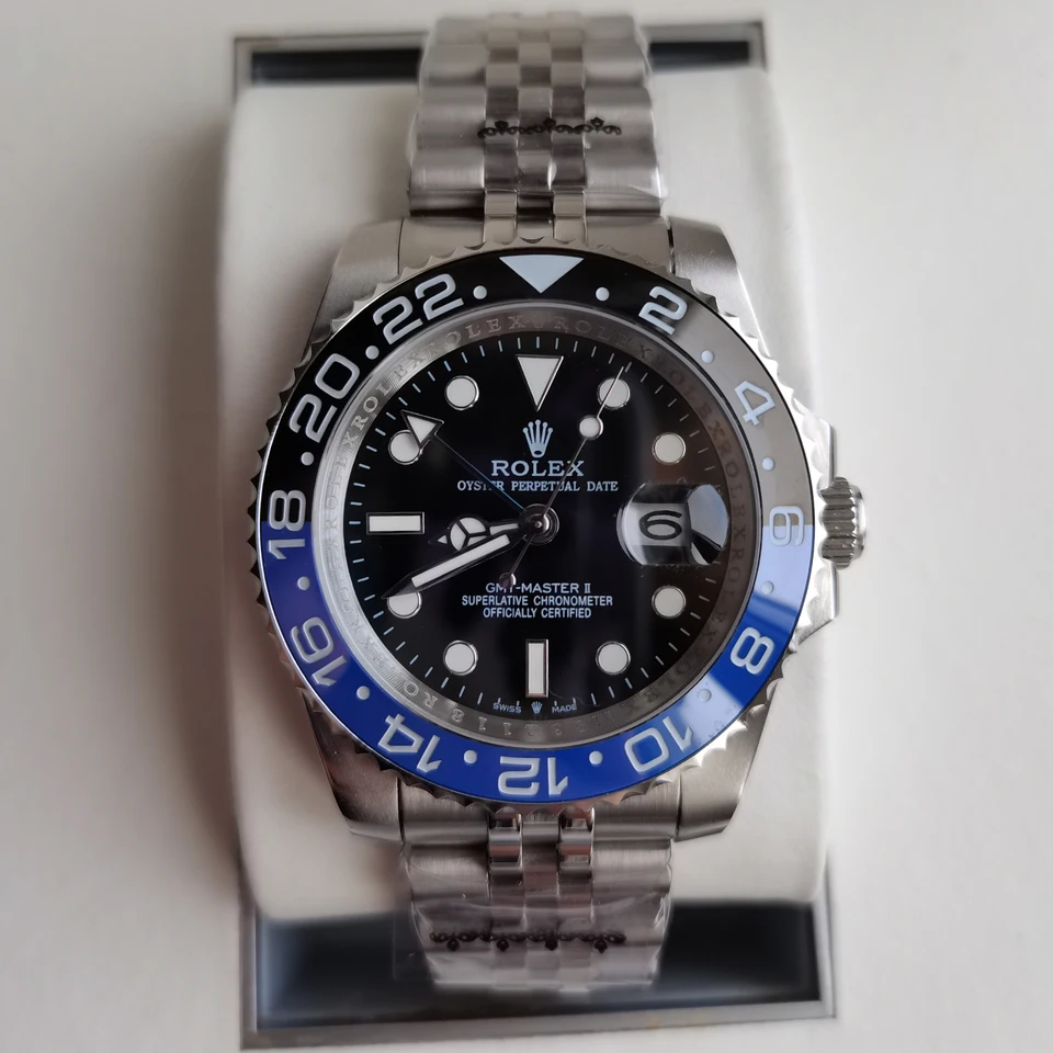 Rolex GMT-Master II Batman 316L meccanico - AliExpress