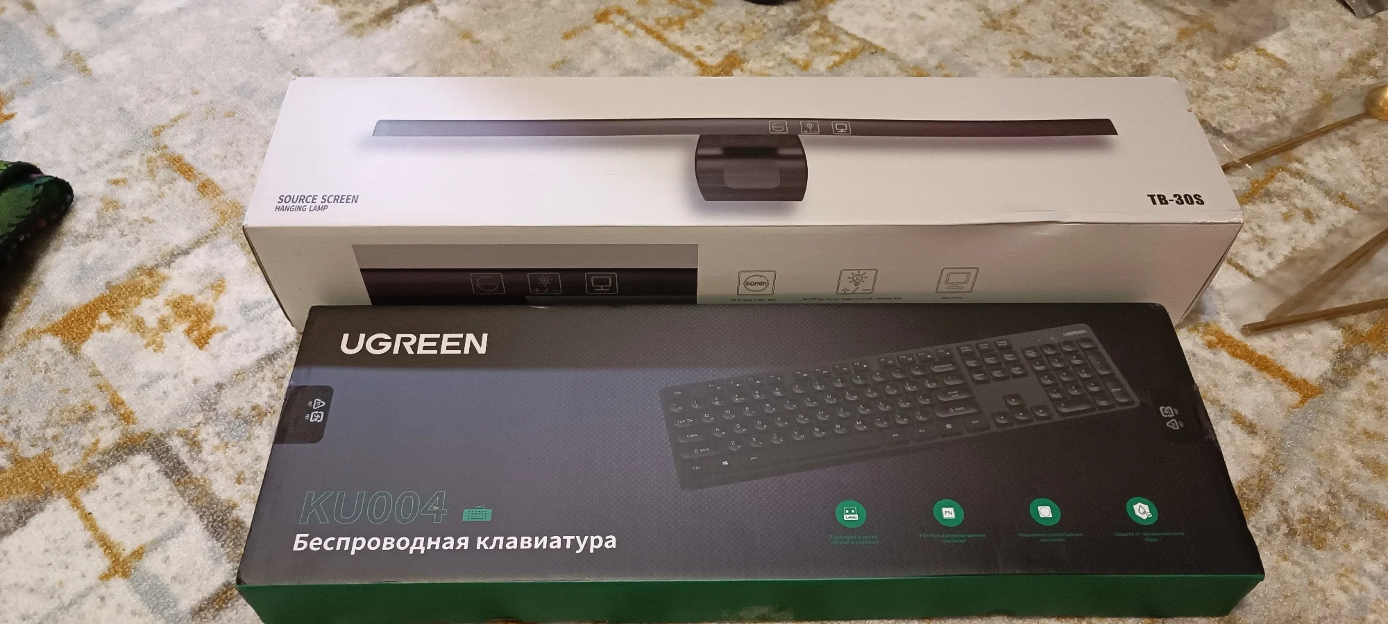 UGREEN 2.4G Wireless Keyboard and Mouse Combo with Multilingual Keycaps for Various Devices photo review