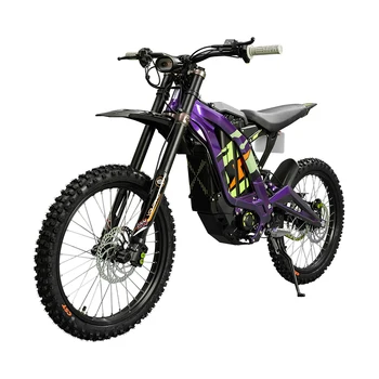 2024 Electric Dirt Bike 60V 6000w Powerful Mid Drive 284N.m Torque E Dirt Bike 40AH Light Bee X Ebike Electric Motorcycle 1