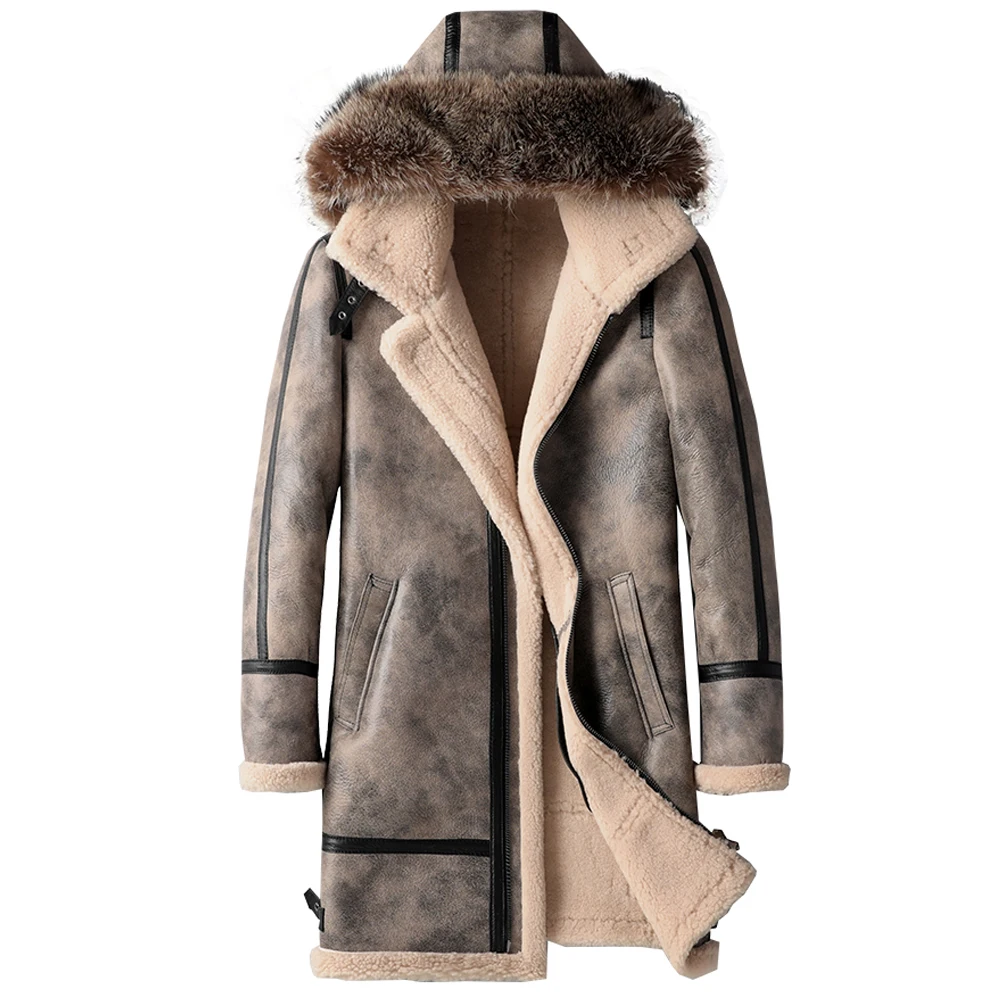 Corduroy Jacket Mens Winter Coats Stand Collar Long Sleeve Zip