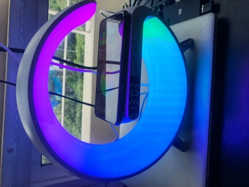 Smart G Multifunction Wireless Charger Alarm Clock photo review