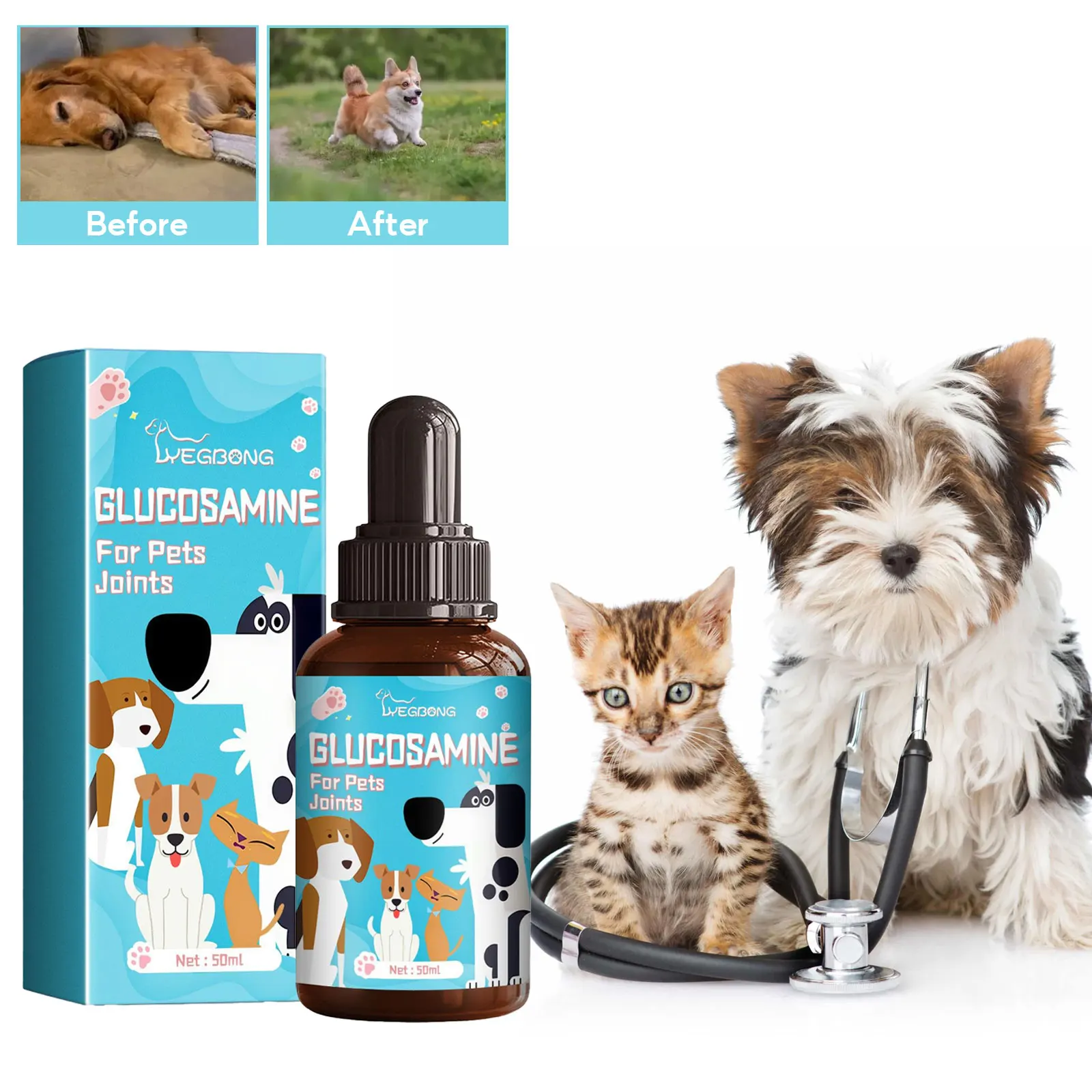 Dog-Joint-Glucosamine-Drop-Joint-Hip-Relief-Joint-Care-Supplement ... - Canine Joint Care For Deformities