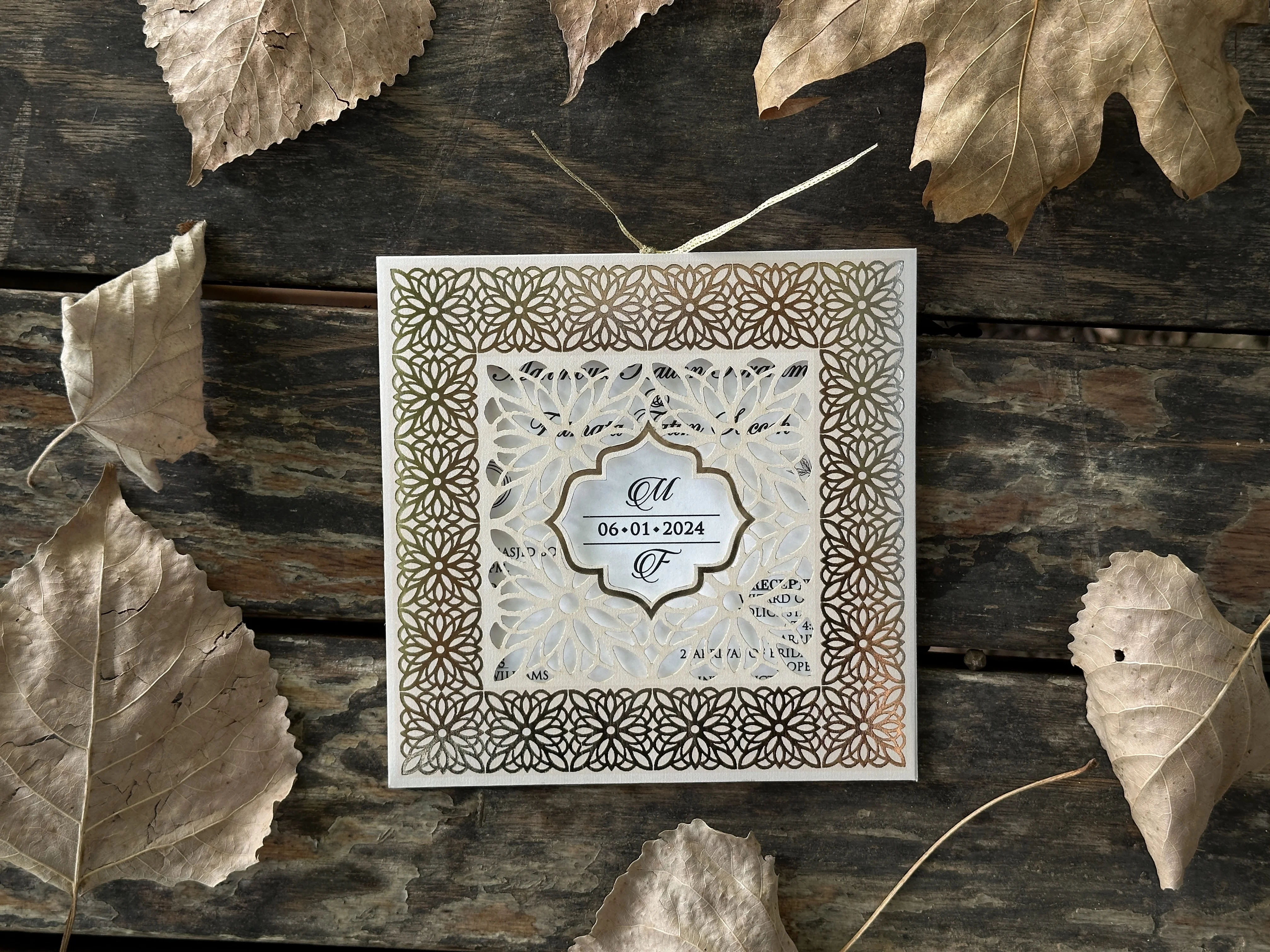 

Laser cut Invitation, Elegant Invitation, Quinceanera Invitation, Birthday invitation, Wedding Invitation RSVP Card,