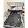 Guinea Pig Cage Lining Washable Guinea Pig Skin Pad Reusable and Non slip Urinary Pad for Guinea Pig Cat Dog Bed small animal 4