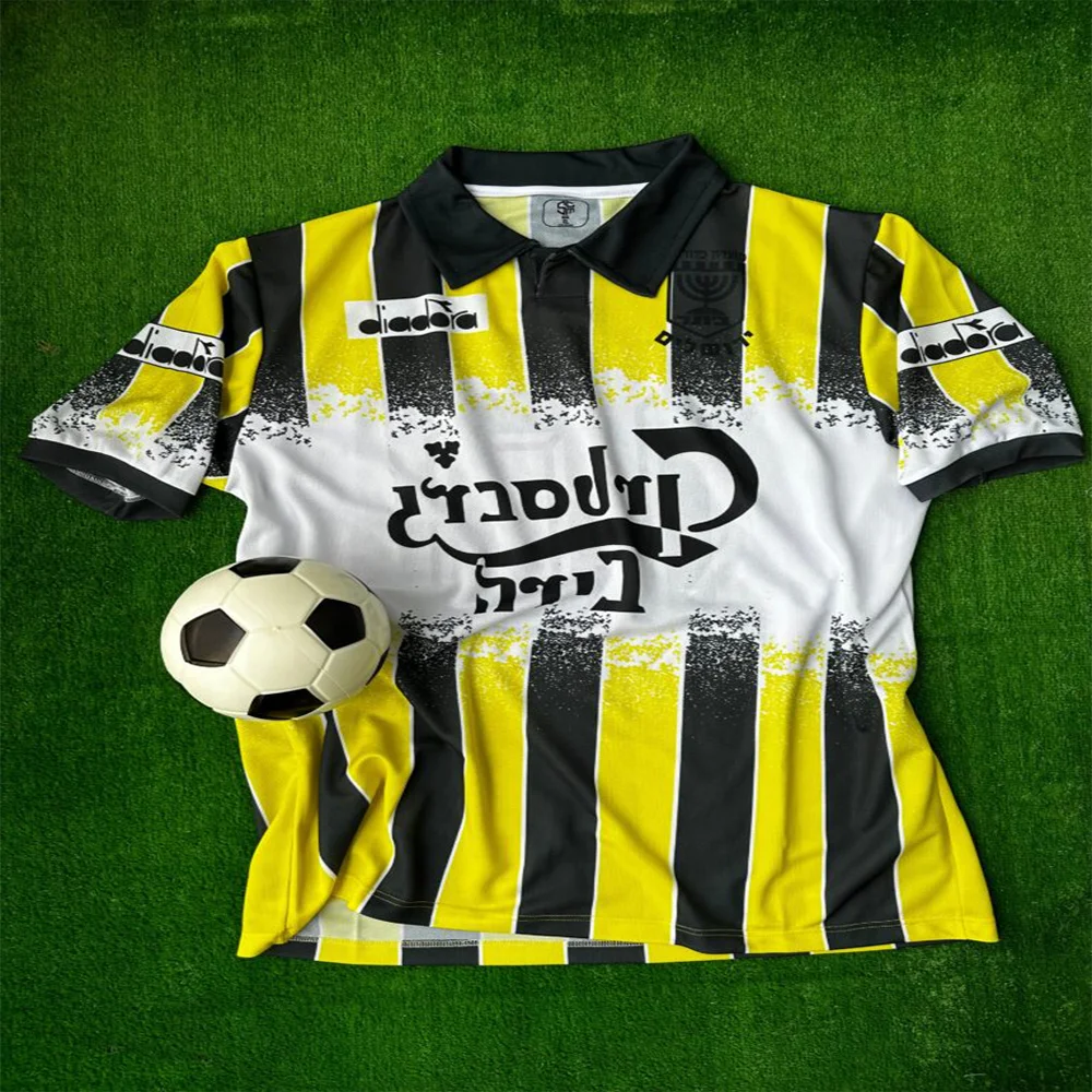 Israel Men Retro Jersey T-Shirt Women Sports Top Children Casual Short-Sleeved T-Shirt High-Definition Printing Breathable Shirt