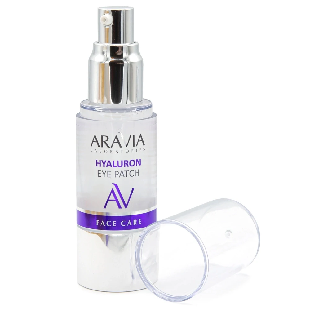 ARAVIA Laboratories Жидкие гиалуроновые патчи Hyaluron Eye Patch, 30 мл