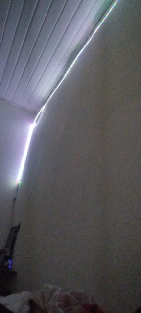 Fita Led 5m Ultra Rgb 3528 Prova D'agua + Controle Com Fonte photo review