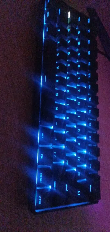 Akko MonsGeek FUN60 Teclado mecánico interruptor magnético 60% teclados para juegos disparador rápido 0,01mm 8K ARGB HE/TMR teclado personalizado photo review