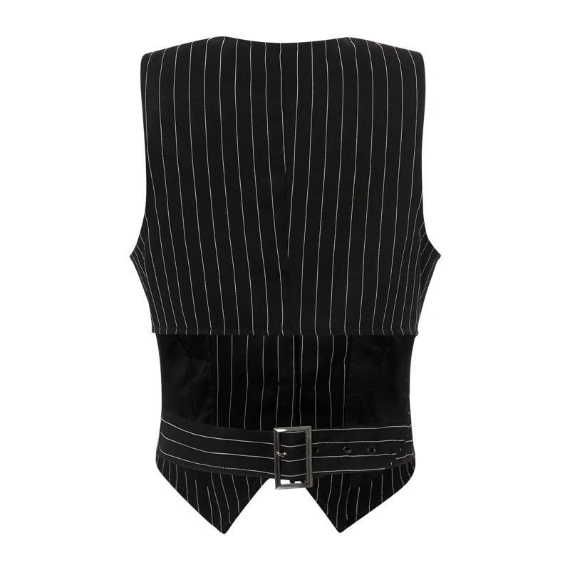 y2k PU Leather Vest Vintage Aesthetic Women V Neck Sleeveless Button Tank Tops 2000s Dark Academia Tshirt Waistcoat