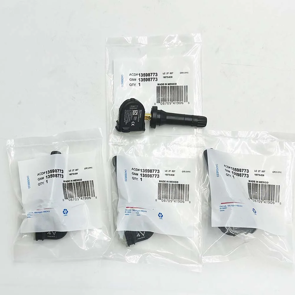 13598773 TPMS Ÿ̾ з , ĳ CT6 XT5 SRX  Ʈ  GMC  13516165 13589601 13522629, 433MHz, 4 