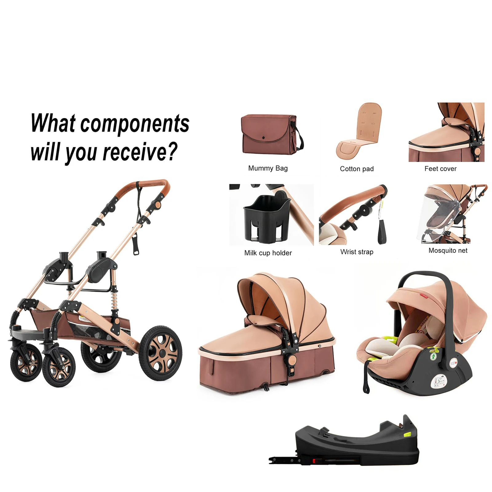 3-in-1 Baby Stroller 2