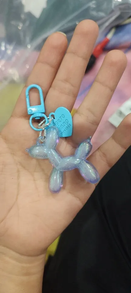 Y2K Balloon Dog Keychain 1