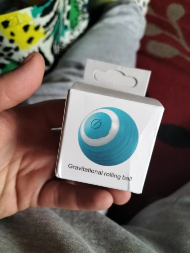 Jouet interactif pour chien et chat – Balle électronique intelligente USB rebondissante, jouet de stimulation pour animaux de compagnie photo review