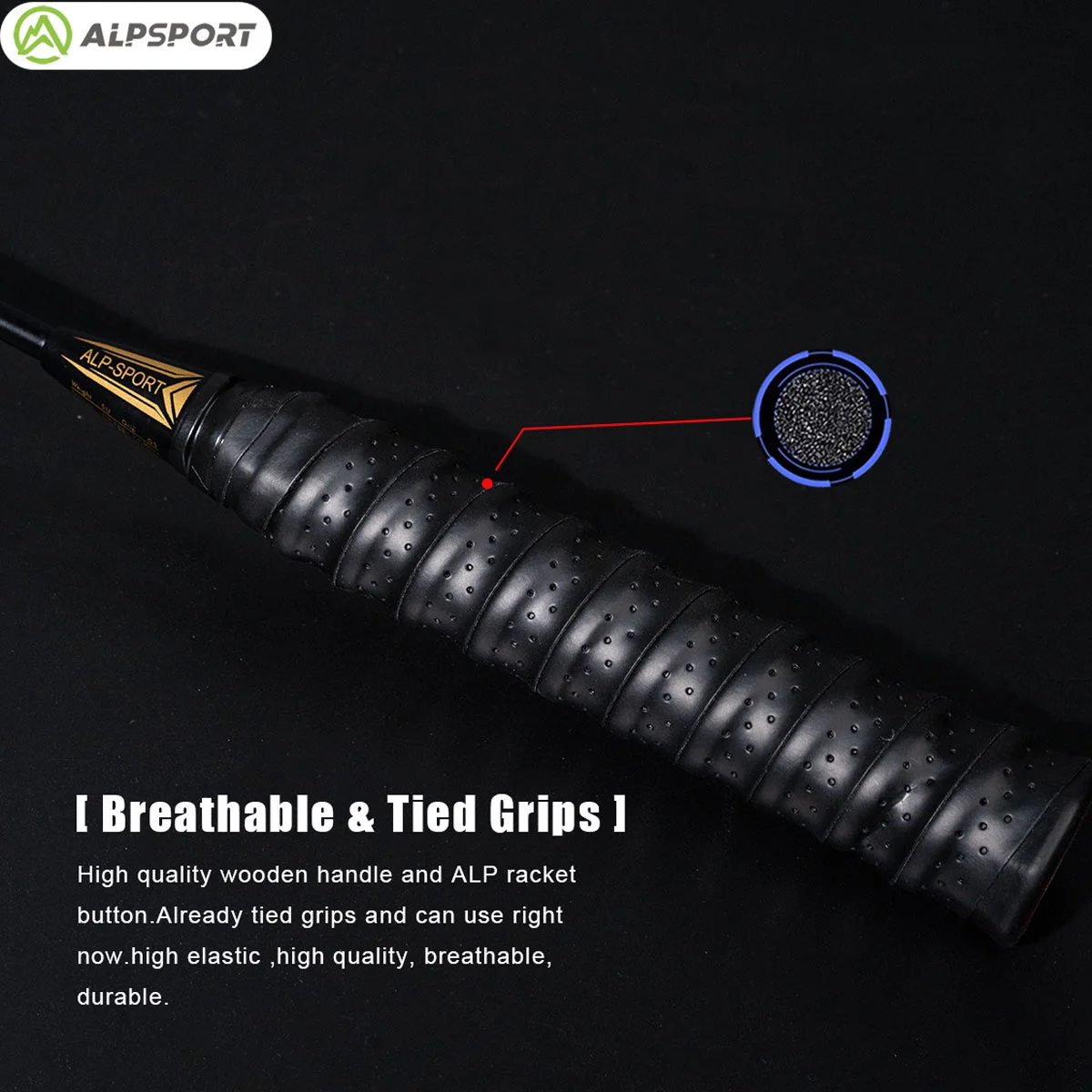 ALP ALP SPORT バドミントンラケット 最上級高級モデル 日本未発売 美