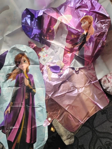 Disney Frozen Balloons - Elsa & Anna Birthday Party Decoration photo review