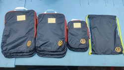 Ultralight Waterproof Expandable Packing Cubes - Travel Essentials Bag Organizer (BLACK 9SET)