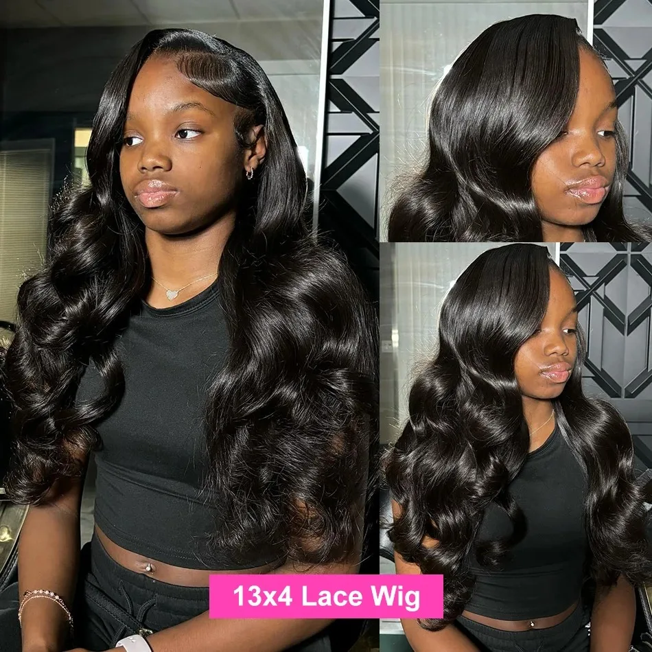 YKB Body Wave 200 Density HD Lace 13x4 Frontal Human Hair  display picture 1