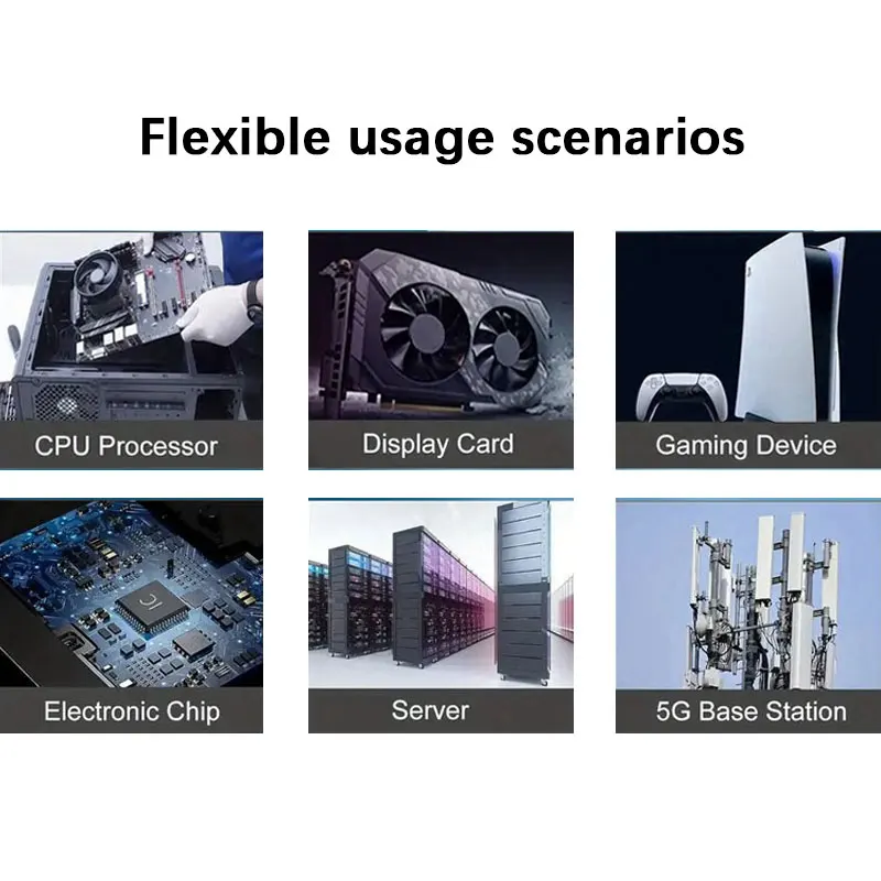 Ultra-Performance Thermal Paste - High Stability Silicon Grease for Enhanced Cooling Efficiency
