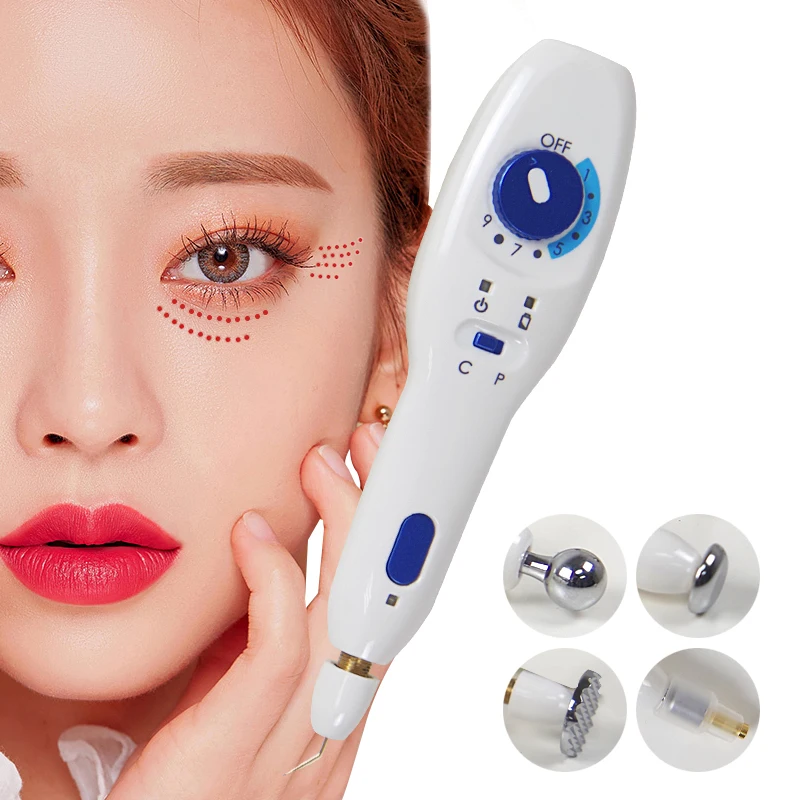 

Fibroblast Plasma Pen Professional Esthetic Beauty Machine Face Eyelid Lift Wrinkle Spot Mole Tattoo Removal