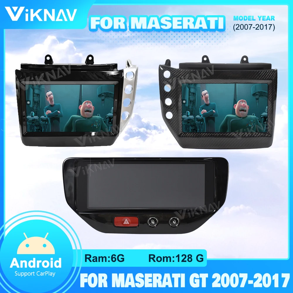 

For Maserati GT 2007-2017 Android Car Radio Multimedia Player GPS Navigation Auto Stereo AC Panel Touch Screen Head Unit