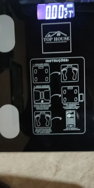 Balança Corporal Bioimpedância Profissional Bluetooth - Neverdie Store photo review