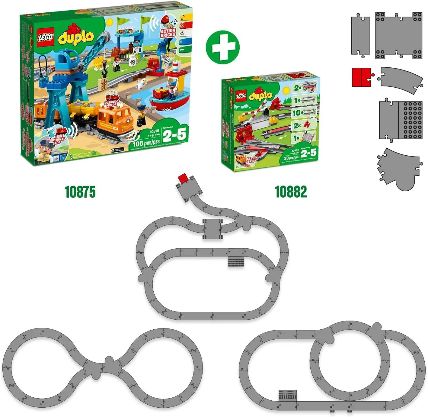 Lego Duplo pose ses rails sur Android avec Lego Duplo Train