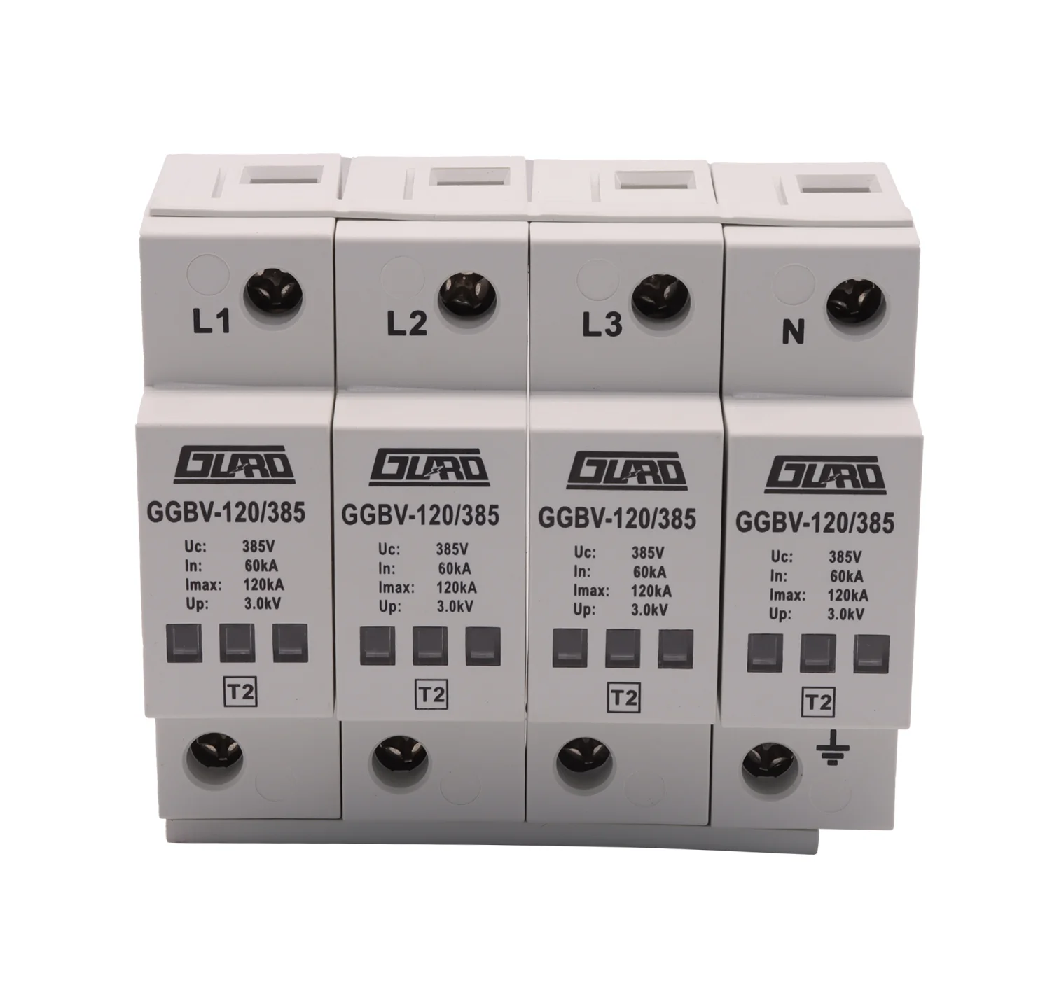 AC SPD 60~120KA T2 SPD Power Surge Protective Device House Surge Arrester Low Voltage
