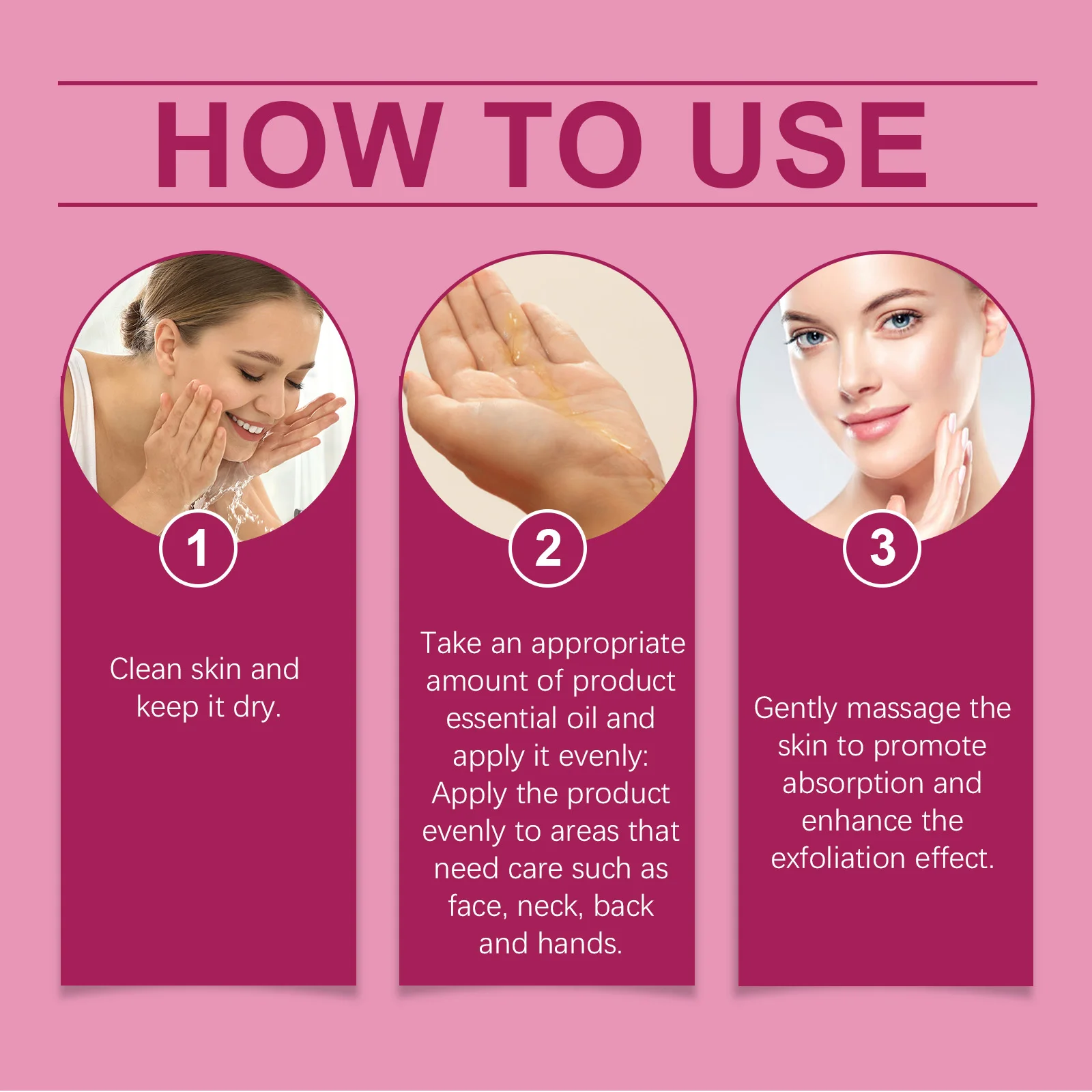 Oceaura Body Exfoliating Oil - Moisturizing Peeling Oil for Dead Skin  Dark Spot Removal