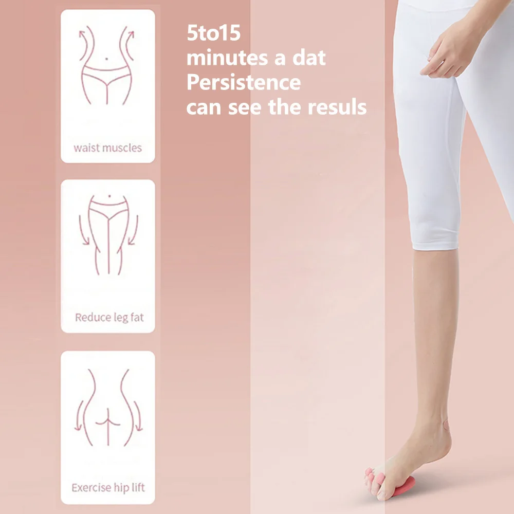 1 пара тренировочный тренажер для стоп, фитнеса, тренажер для стоп с функцией подошвы, корректор вальгусной деформации большого пальца, Накладка для пальцев ног, тренажер для ягодиц и свода стопы