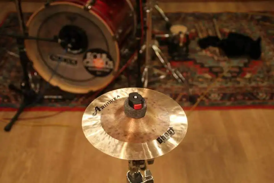 Arborea Professional Cymbal-Ghost Series 6-12 inch Splash Cymbal Bronze China Cymbal Mini Drum Effects for Drum Players
