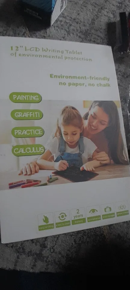 6.5/8.5/10/12/16-Inch LCD Drawing Tablet,Handwriting Pad,Electronic Writing Board,Kids Christmas/Birthday Gifts/Educational toys photo review