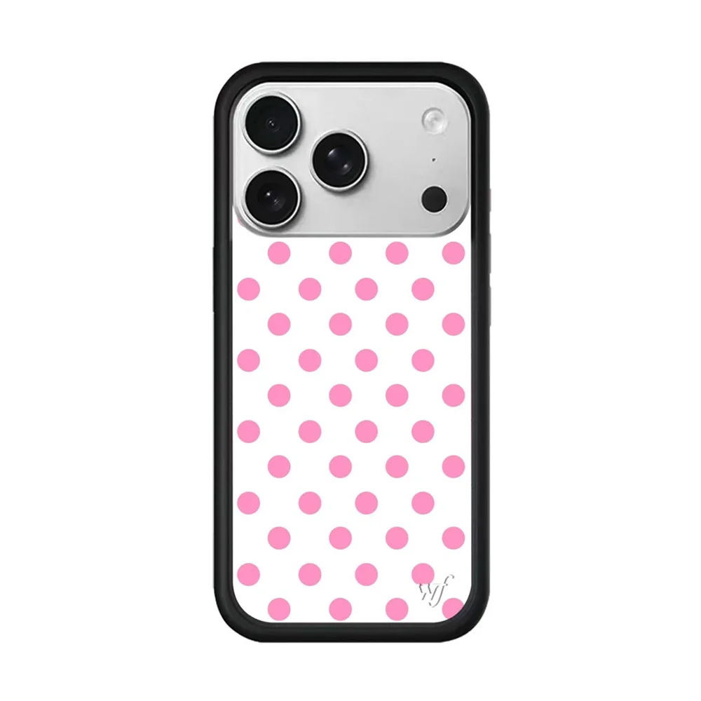 Wildflower Cartoon Animal 3D Polka Dots Cute Phone Case