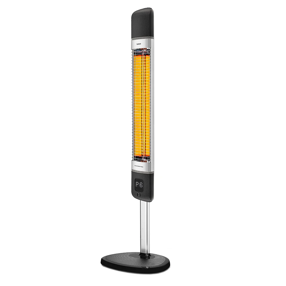 Luxeva Smart-Fr Carbon Infrared Heater with Stand IP65 Waterproof 2500W  Indoor Outdoor Heater for Patio Backyard Garage Decks - AliExpress