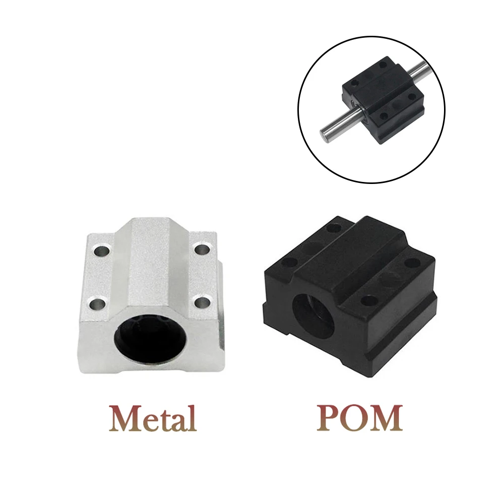 

1pcs SCS8UU 8mm Linear Ball Bearing Block Slide Bushing Linear Shaft for CNC for 3D printer free shipping