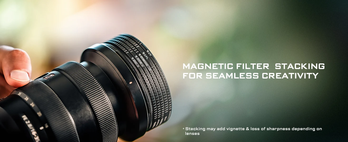 77mm Camera Filter Compatible with M2 Series Natural Density, UV & CPL Filter