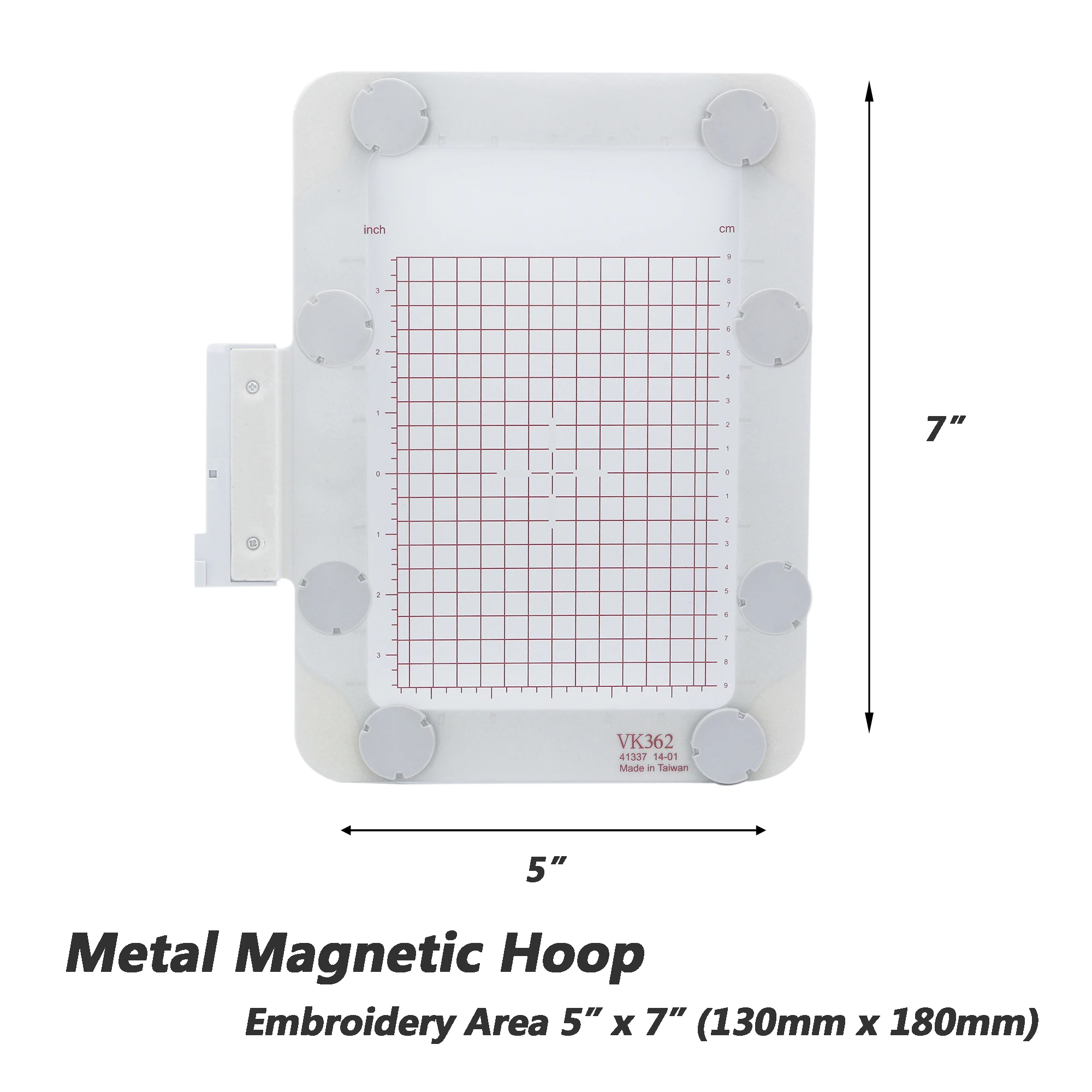 

Metal Magnetic Embroidery Hoop for Husqvarna Viking Machines Designer Diamond Series Designer Ruby Series Designer Topaz Series