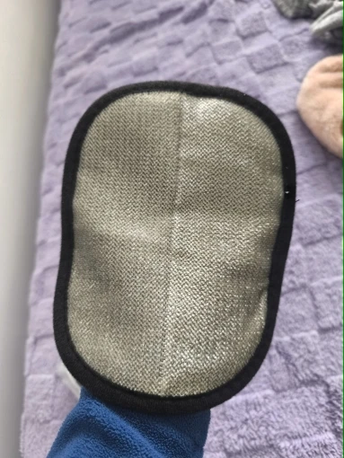 Pet Hair Removal Gloves - Double-Sided for Furniture & Clothes