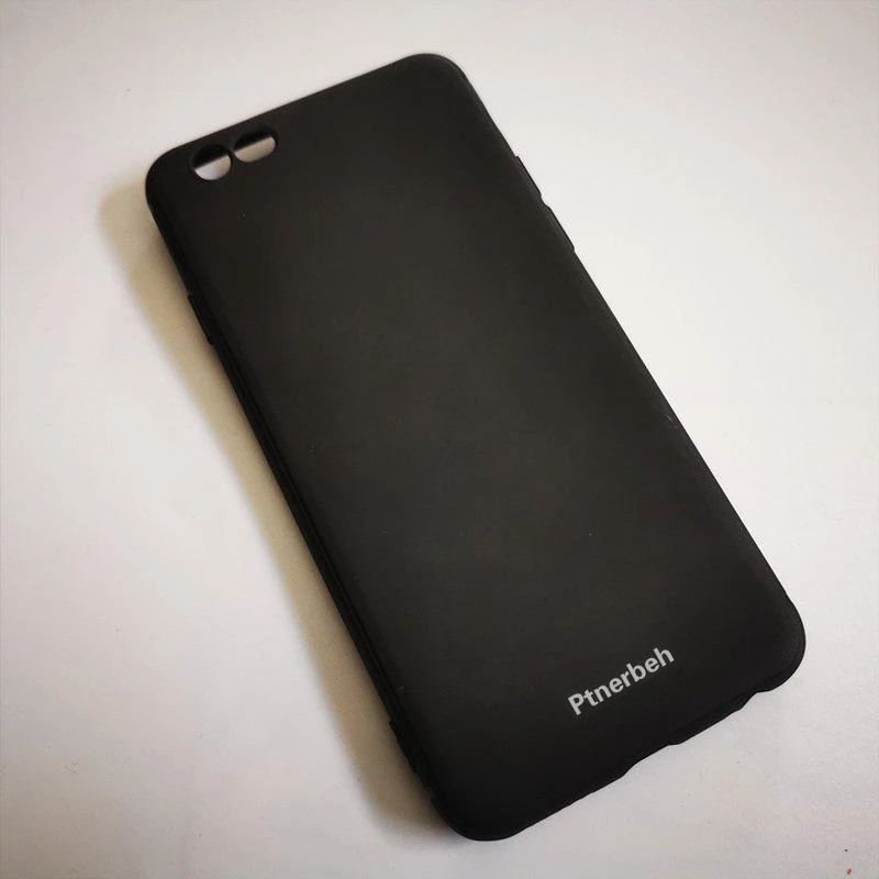 

For iPhone 7 Cases for mobile phones Mini Cover solid Silicone Phone Case classic black case cover