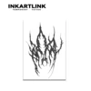 Ink Demon Temporary Tattoo,Lasts To 15 Days New Technology Magic Waterproof Semi Permanent Sticker. 3