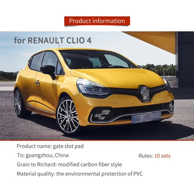 Alfombrillas de Goma 3D PRO-LINE RENAULT Clio V desde 2019  Accesorios Coche  Alfombra Goma Suelo Premium - AliExpress