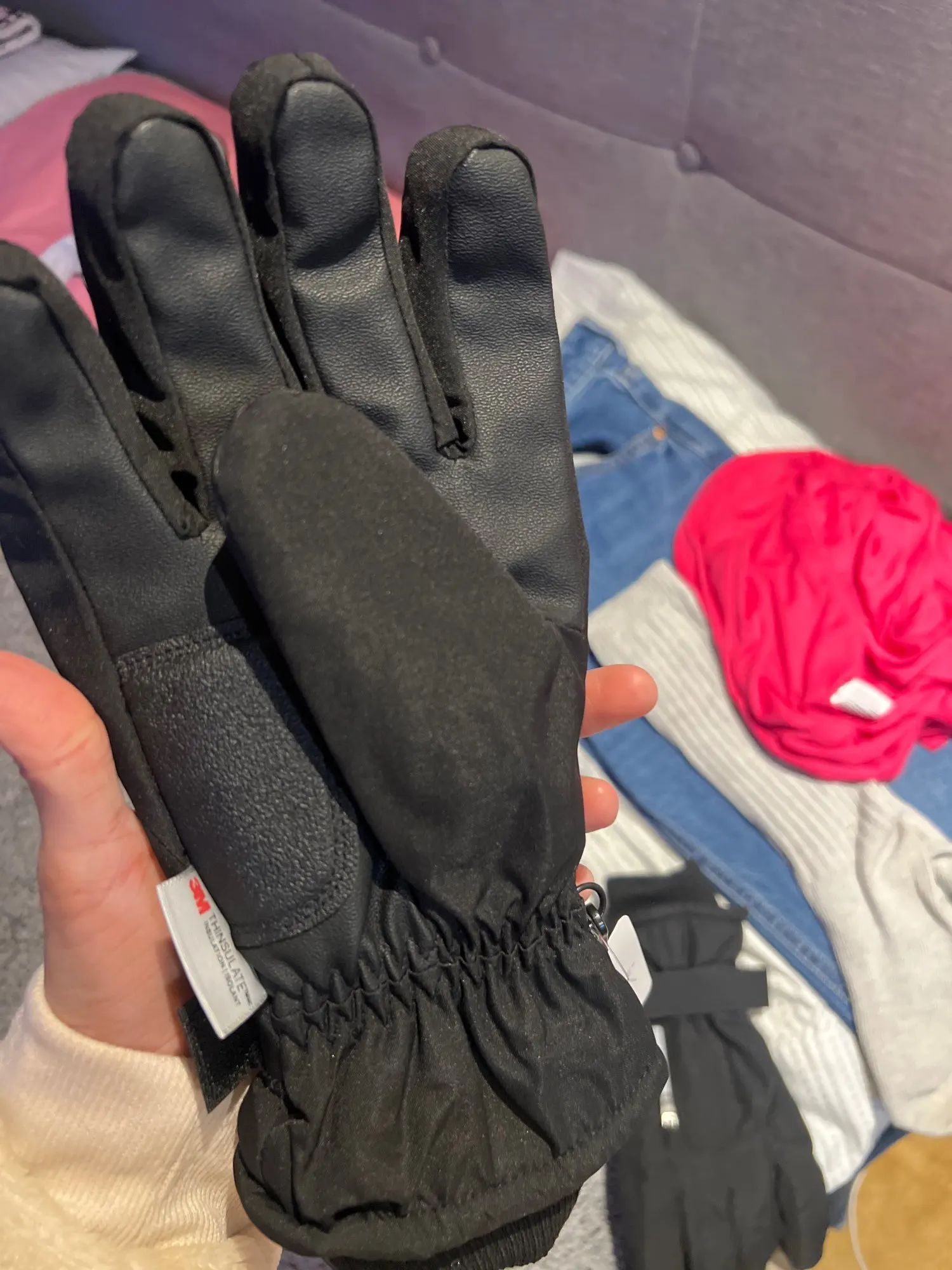 Waterproof & Windproof Below Zero 0° Winter Gloves for Men/Women, 3M Thinsulate™ Thermal Gloves Touch Screen Warm Gloves for Skiing,Cycling,Motorcycle,Running photo review