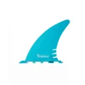 Center fin blue log