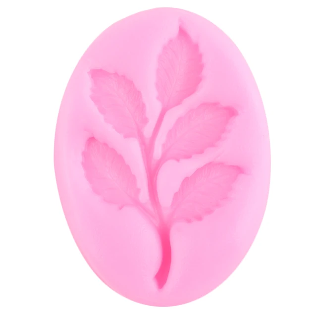 Fa Ág Szilikon Formák Őszibarackvirág Fondant Penész Madár Levelek Torta Dekorációs Szerszámok Cukorkás Csokoládé - Image 6