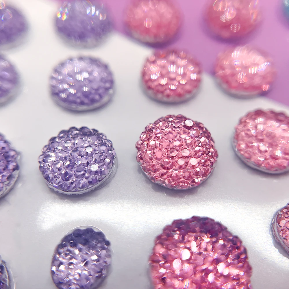 Self Adhesive Simulation Stones Decor Accessories 3D Gem Rhinestone Stickers